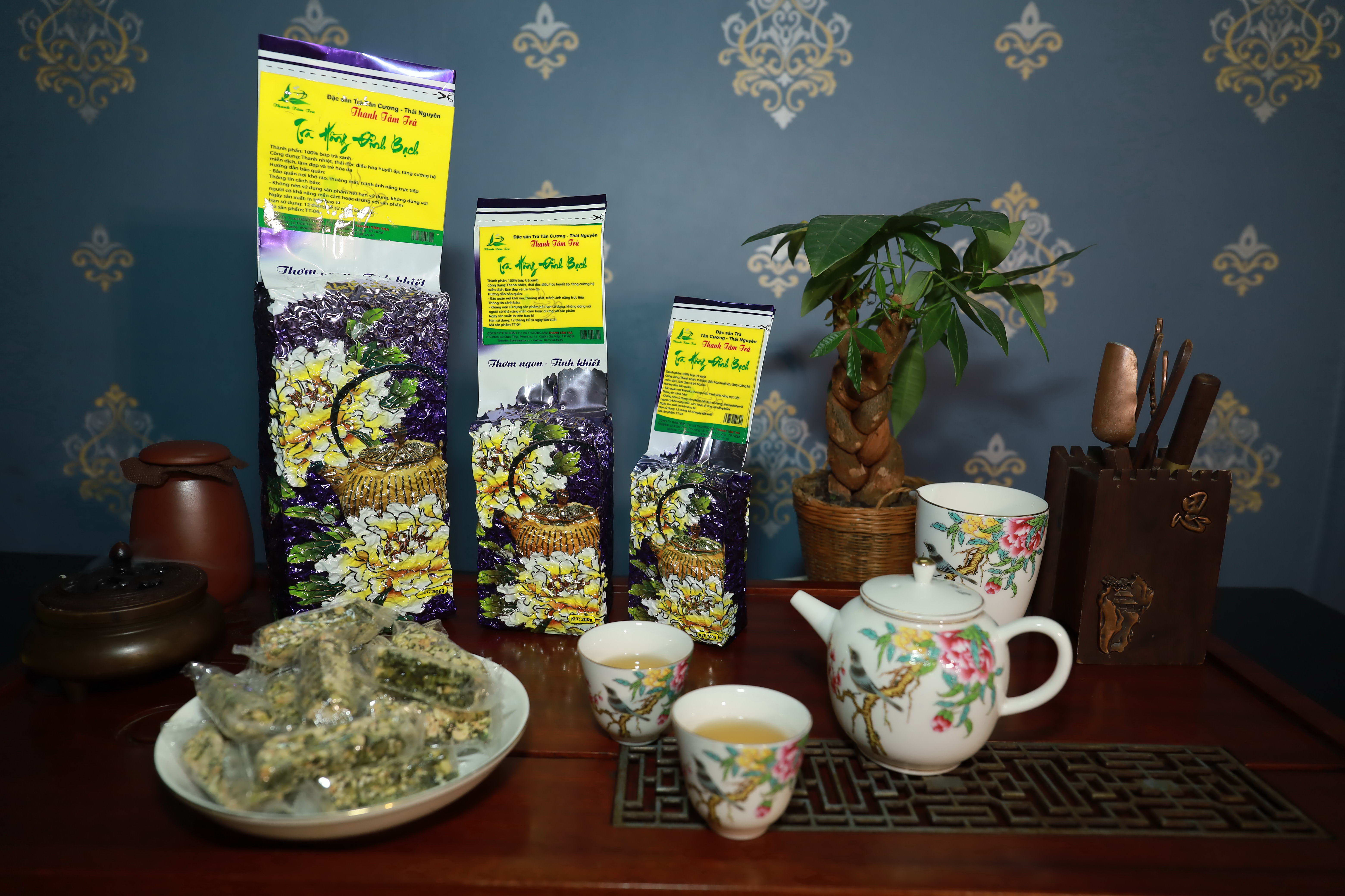 Trà Hồng Đỉnh Bạch - Tân Cương Thái Nguyên 100g